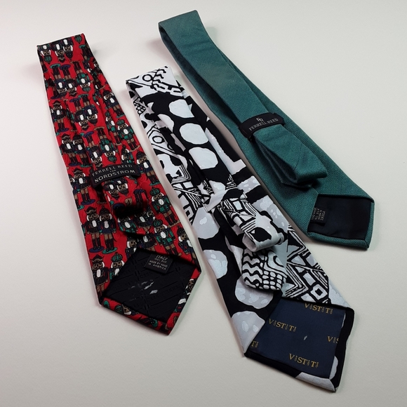 3 Vintage Silk Ties - Picture 2 of 5